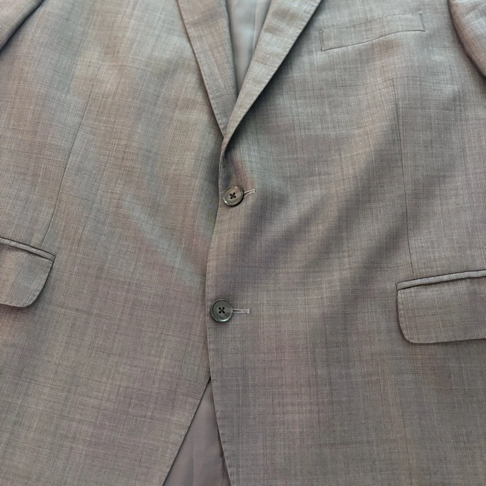 Peter Millar Gray‎ Two Button Wool Blazer Sport Coat Men’s Size 48R